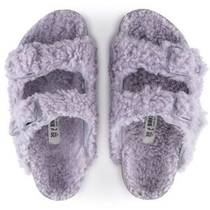 NWT Birkenstock Arizona Genuine Shearling Sandal Discontinued (Women) Sz 37